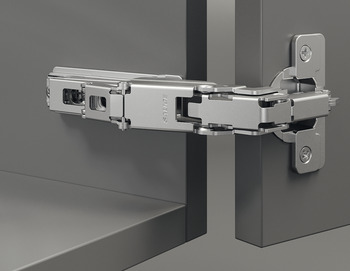 Петля HAFELE Duomatic Push Угол раскрытия 165 гр. для накладной  двери, схема 48/6 мм