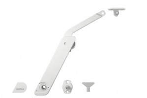Hafele Free flap H 1.5, модель A белая правый 372.39.800