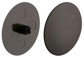 Hafele Заглушка для Hafele Maxifix,коричневая, упаковка - 10 штук,   262.87.190