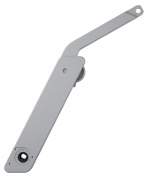 Hafele Free flap H 1.5, модель D, пластик серый, упаковка - 50 штук, 372.39.330
