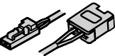 LED соединительный провод  для лент 12V 10мм 2000mm