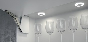 Hafele Светильник LED2027 12V/2,6W, теплый белый, 833.72.050
