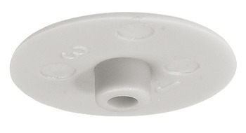 Hafele Заглушка Minifix 15 белая, упаковка - 500 штук,  262.24.751