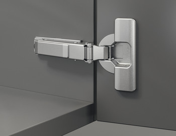 Петля Duomatic Premium 110 гр. для накладной двери, цвет антрацит