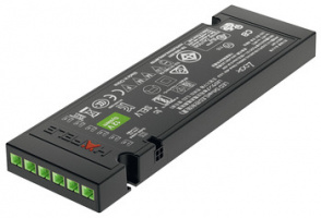 LED Драйвер  DC24V/0-40W пластик, черный