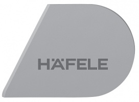 Hafele Заглушка Free flap H 1.5, серый, правая, упаковка - 50 штук, 372.39.000