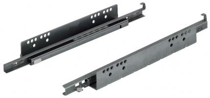 Hafele runners UM S25 частичное выдвижение 13-16мм, soft-close, 350мм 421.14.735