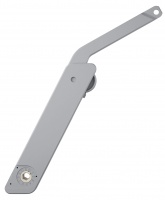 Hafele Free flap H 1.5, модель В, пластик серый, упаковка - 50 штук, 372.39.310