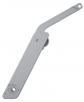 Hafele Free flap H 1.5, модель A, пластик серый, упаковка - 50 штук, 372.39.300