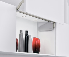 Hafele FREE Fold правый D1fo 520-590мм/2,4-4,9 кг, в упаковке - 10 шт,  372.37.418