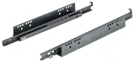 Hafele runners UM S25 частичное выдвижение 13-16мм, soft-close, 500мм 421.14.750