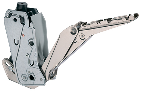 Hafele Free flap 1.7, модель C, правый механизм, в упаковке - 10 шт,  107 372.91.175