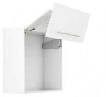 Подъемный механизм складного фасада FREE FOLD. Высота фасада 480-530 мм. Вес  2,6- 5,2 кг.