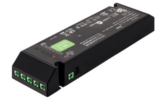 Hafele Драйвер LED 24V/0-75W, пластик черный 833.77.914