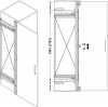 Комплект Slido F-Park72 50A, Infront / Vorfront, 560/1990-2700