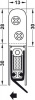 Автоматический порог Planet RH RD/42dB, длина 1210 мм, правый