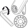 Механизм Huwilift-Maxi up  H   400 mm