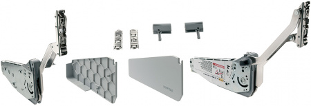 Hafele FREE UP правый R3us,430-600мм/5,0,-9,7кг, в упаковке - 5 шт, 372.33.434