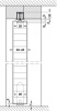 Ходовая шина для складной двери Fold 15-K. Длина 2 м.