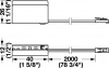 Hafele Светильник LED2019 12V/0,2W,холодный белый, нержавеющая сталь 833.74.130