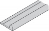 Hafele Slido F-Line15 55A нижний ходовой профиль алюминиевый 2500мм 402.26.622