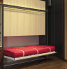 Откидная горизонтальная кровать Duoletto 900x2000 мм с матрацем.