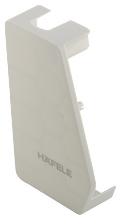 Hafele Заглушка FREE flap 1.7 белая, в упаковке - 10 шт,  372.91.135