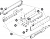 Hafele box P боковины 92/500мм,антрацит 513.00.325