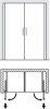 Комплект Slido F-Park72 50A, Infront / Vorfront, 560/1990-2700