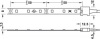 Светодиодная лента LED 2042, 12V/4,8 W на метр, свет холодный белый 4000К, рулон 15 метров