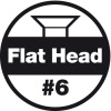 Петля Duomatic Standard 94 гр. для вкладной  двери (до 40 мм), схема 52/7,5 мм
