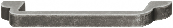 Hafele мебельная ручка, оцинкованная, стиль - антик, 180x30мм 106.61.944