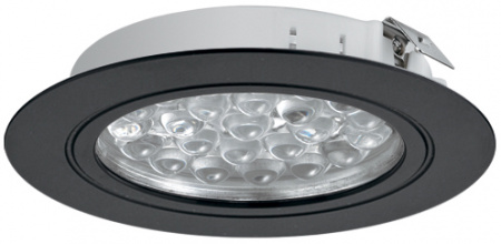 Светильник LED модель 3001 24V/1,7W kw Alu.schw.
