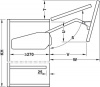 Подъемный механизм  FREE FOLD  мод. D3fo  высота/ вес  520-590 MM 4,8-10,3кг  без заглушек