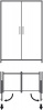 Комплект Slido F-Park72 50A, Infront / Vorfront, 560/1990-2700