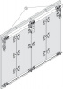 Hafele Slido Fold 40 средняя шарнирная петля 409.63.710