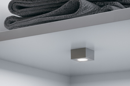 Светильник  LED2023 12V/1,5W ww alu.chrome