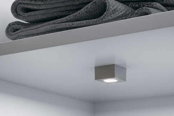 Светильник  LED2023 12V/1,5W ww alu.chrome