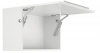 Hafele Free flap H 1.5, модель D Левый, серый 372.39.631