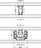 Направляющие д/выдв. шкафов wh.75kg O D 500mm