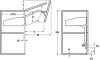 Hafele FREE Fold short 710-790/8,5-14,4 без заглушек 372.38.654