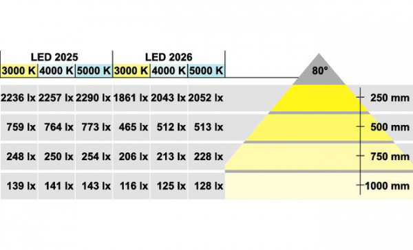 Светильник  LED2025 Lichtmodul 12V/3,6W kw