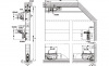Комплект фурнитуры для раздвижных дверей EKU Divido 80 HSU-DS4