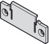 Hafele Hangroller 50 50A крепеж для направляющего элемента, серый, пластик 400.58.060